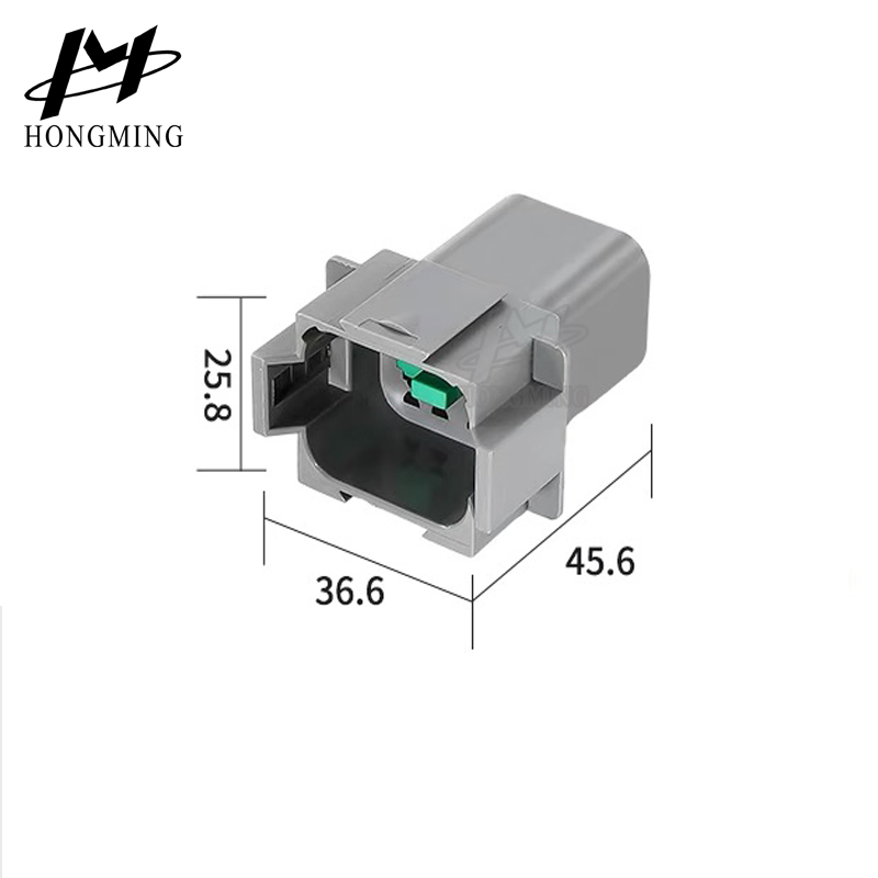 8 Conector Automotriz Deutsch a Prueba de Agua Dt04-8p Cable Eléctrico Femenino