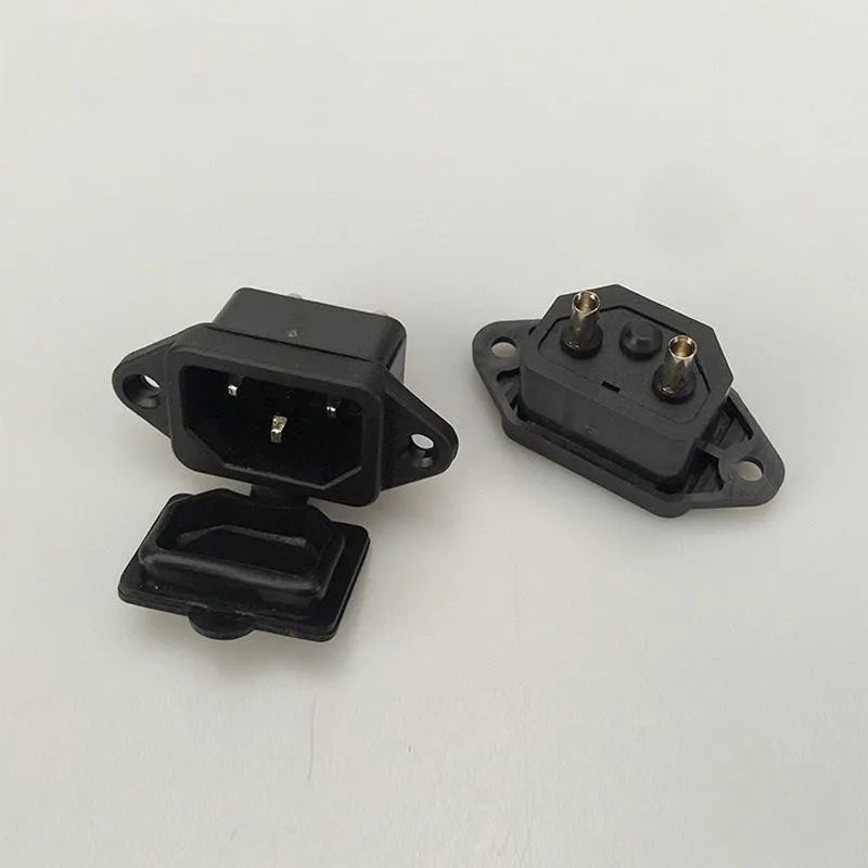 Detalle del conector de alimentación