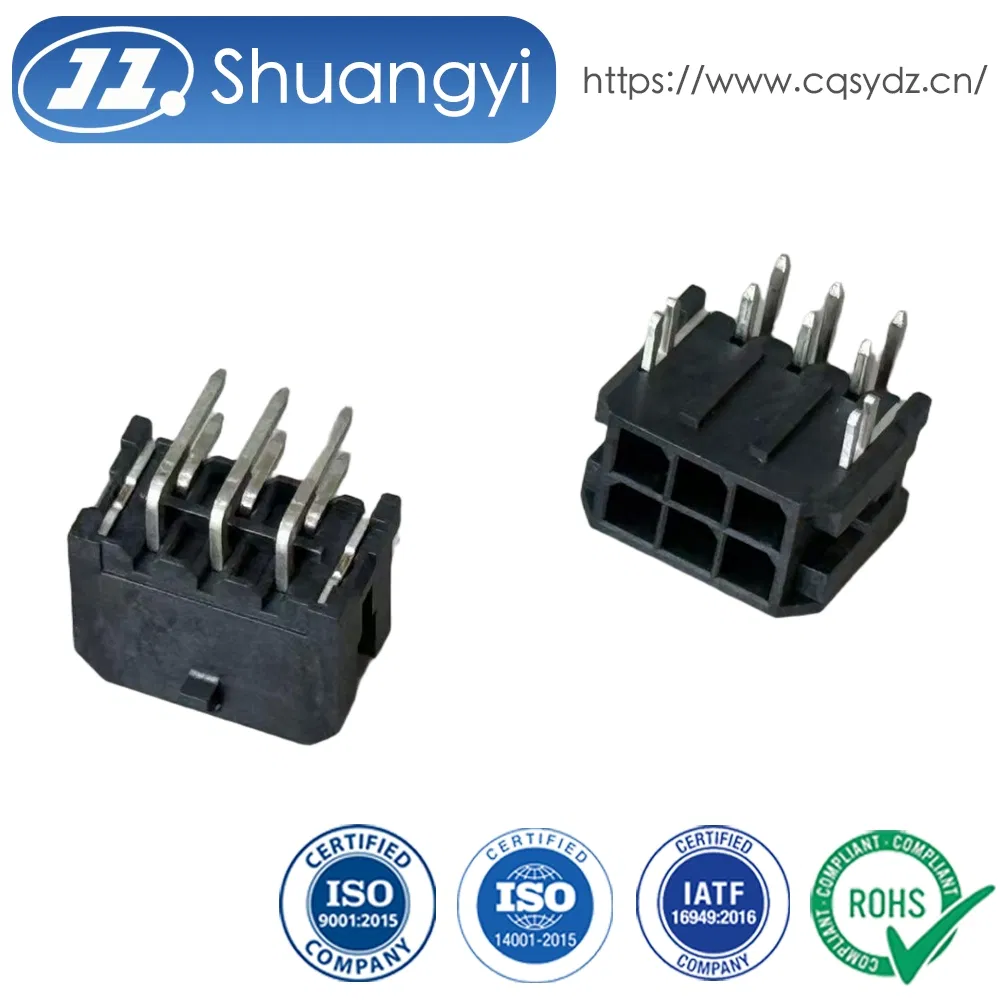 Conector de Terminales de Encabezado Micro 3.00mm Terminales de Contacto Automotriz Crimpado Macho Cable de Alimentación de Placa a Placa PCB Almacenamiento de Servidor Automatización