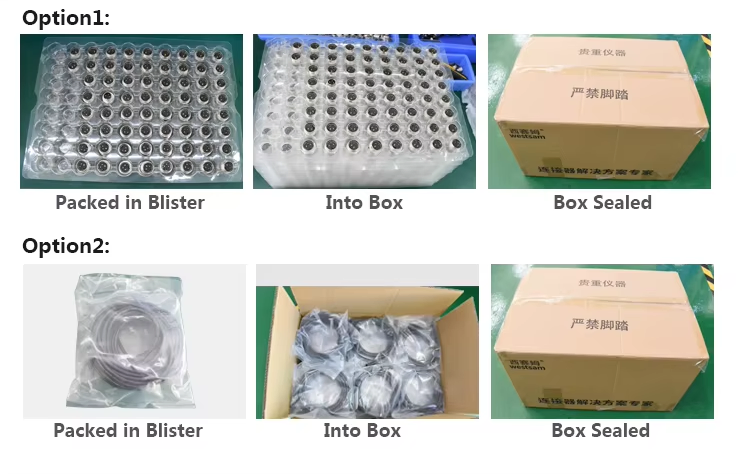 Embalaje de productos de conectores