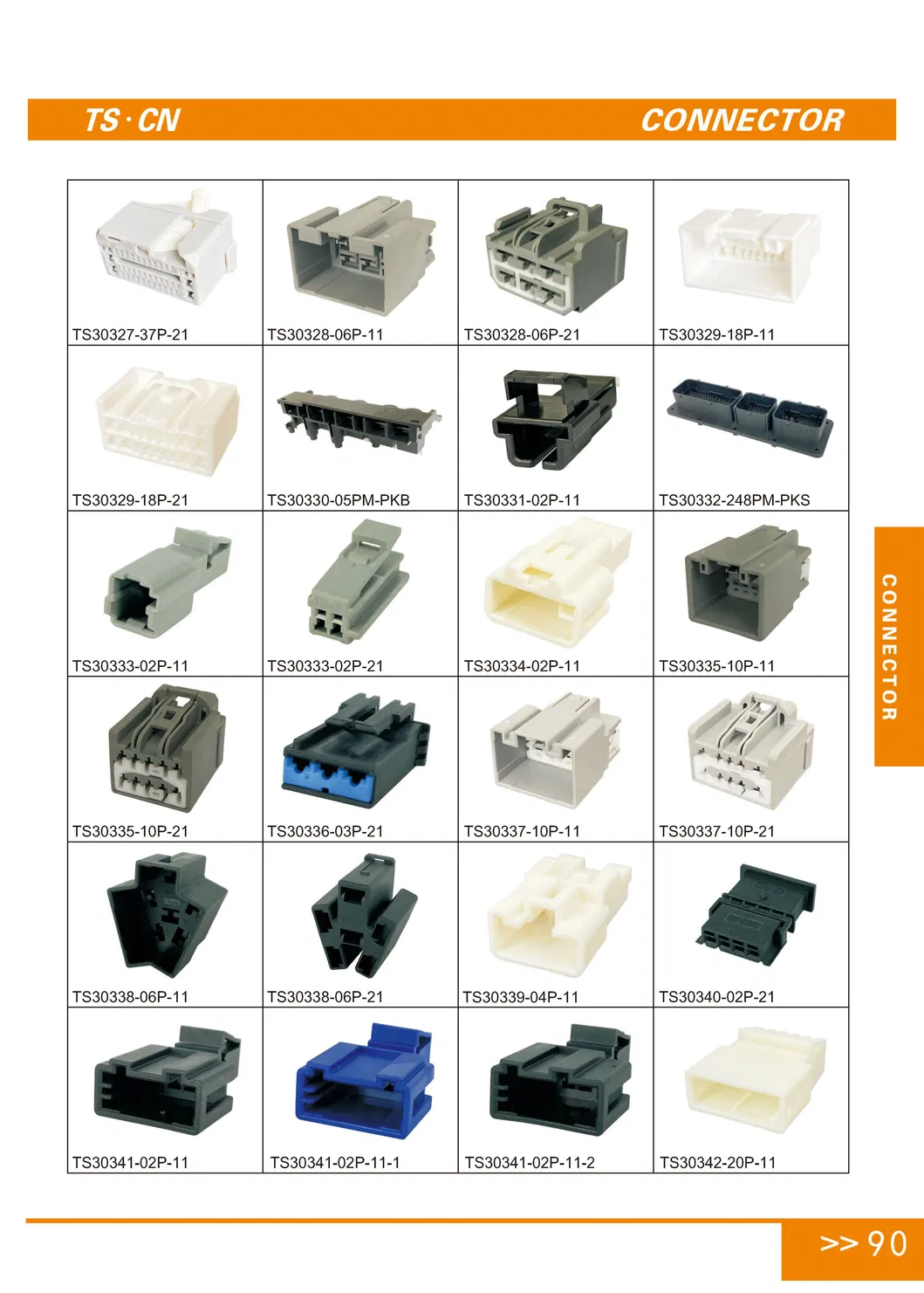 Conector de soporte de relé Tscn 06pin