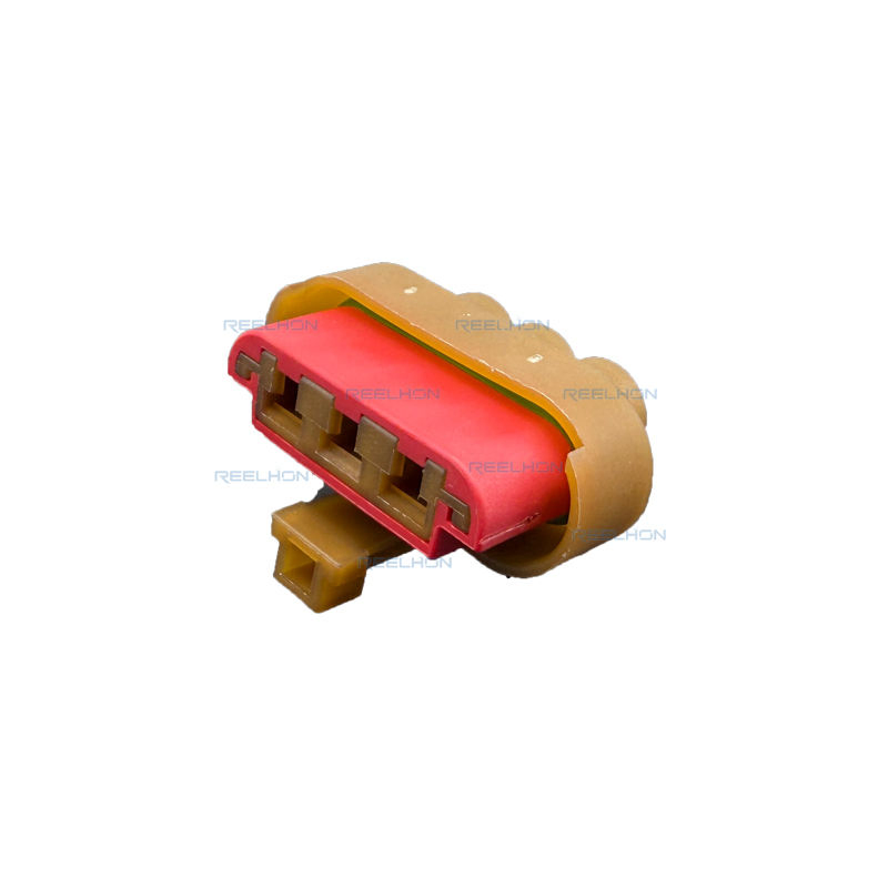 Rh7032ya-4.8-21 3 Pin IP67 Impermeable PA6 Conector Automotriz 4.8mm Terminal para Arnes de Cableado de Vehículo