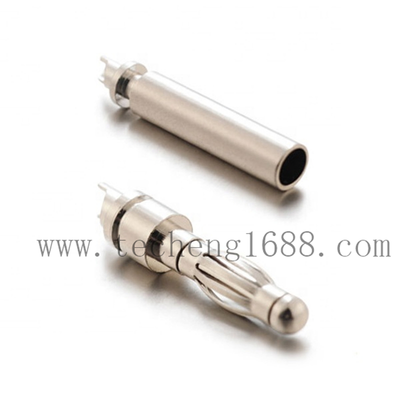 4mm Conector Banana Conector Jack Banana Conexión de Oro Cobre para Motor y Controlador de Velocidad Eléctrico