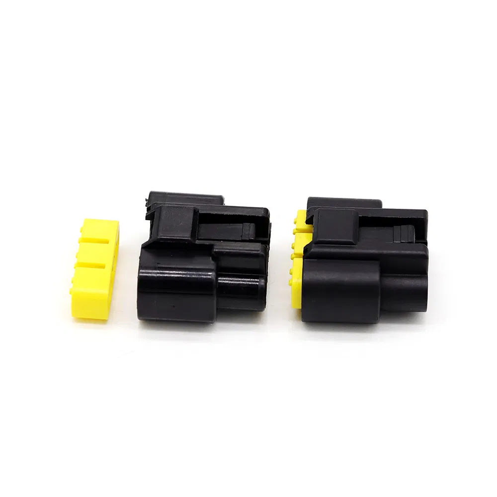 Qlw-a-B3f-B/DJ7031yb-6.3-11/21 Conector Eléctrico Automotriz Impermeable para Ventilador de Alta Corriente