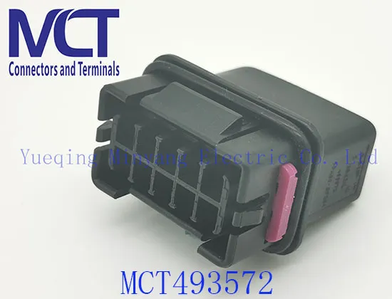 10 Conector de alojamiento de cable de faro Auto AMP 493572 para Volkswagen Fabia arnés de cableado automotriz