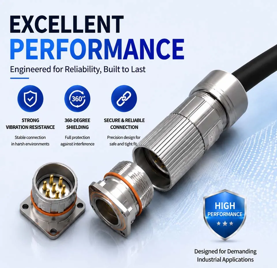 Conector Circular Industrial