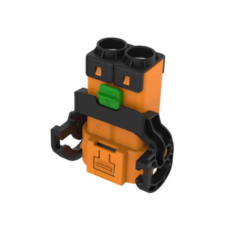 Conector de enchufe de alta tensión 8mm 2pin cable de conexión eléctrica para vehículos de nueva energía interlock automotriz Hv EV