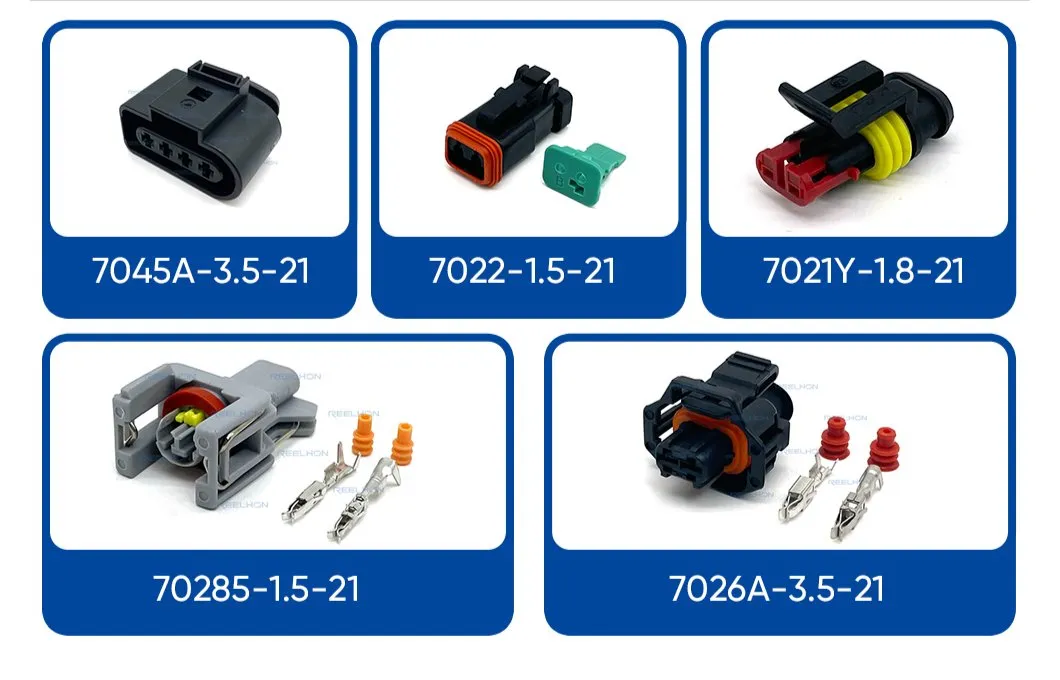 Mx23A40sf1/Mx23A40NF1 Conector 40 de Pasador IP67 Impermeable PA6 para Unidades de Control de ECU