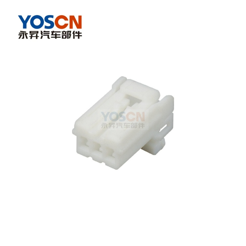 174921-1 3 Conector Automotriz Plástico Eléctrico Femenino Blanco Impermeable de 2 Pines 368500-1