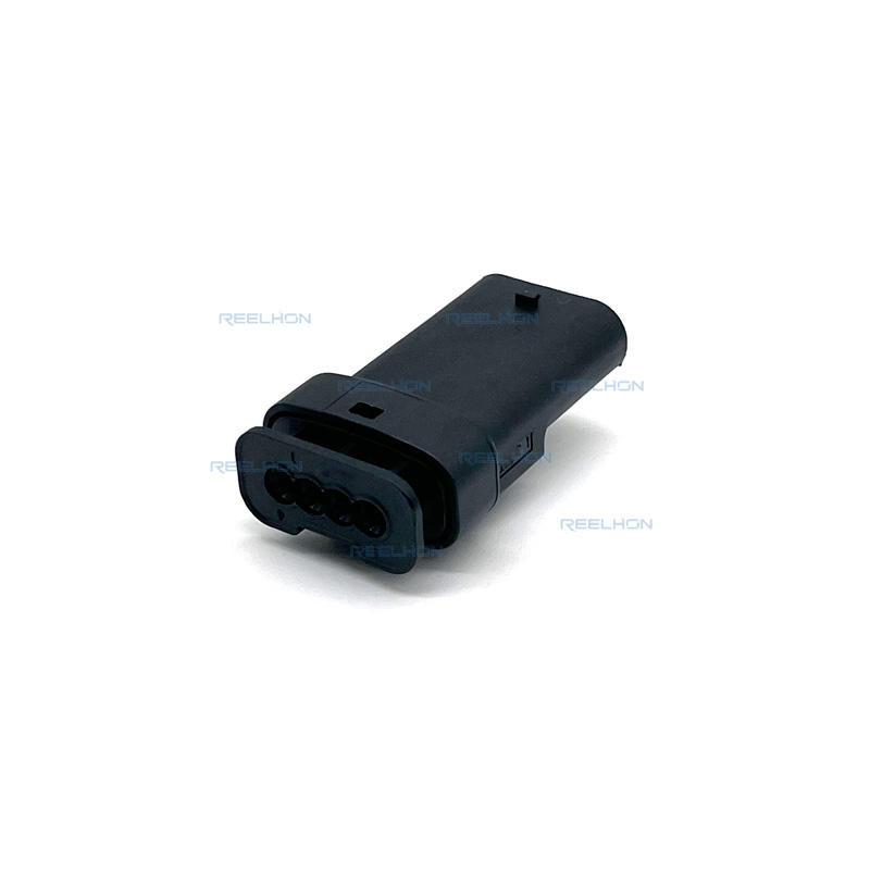 4 Pasador 805-122-541 IP67 Impermeable PA6 Conector Automotriz 1.2mm Terminal para Cableado de Precisión