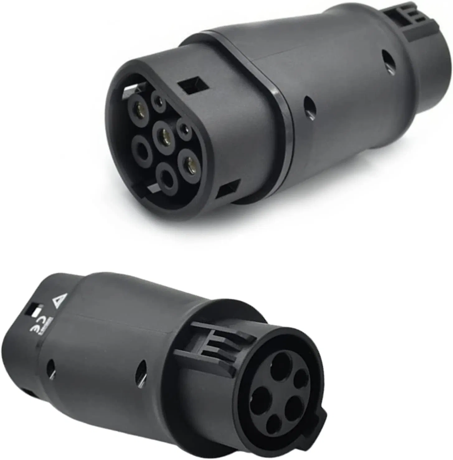 Adaptador de Cargador de EV Tipo 1 a Tipo 2 Adaptador de Carga de Vehículo Eléctrico (SAE j1772 a IEC62196)