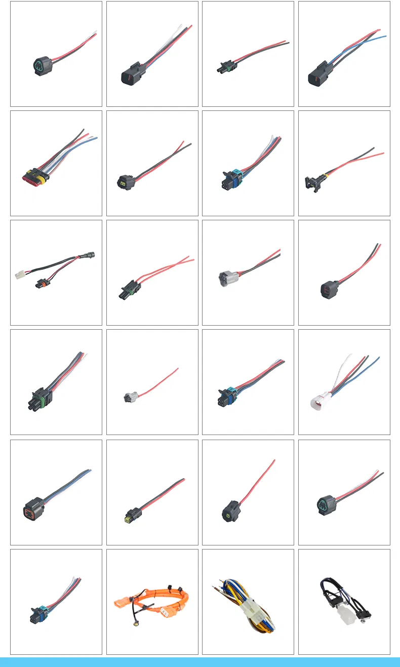 Conectores eléctricos automotrices impermeables de alta calidad para arneses de cableado