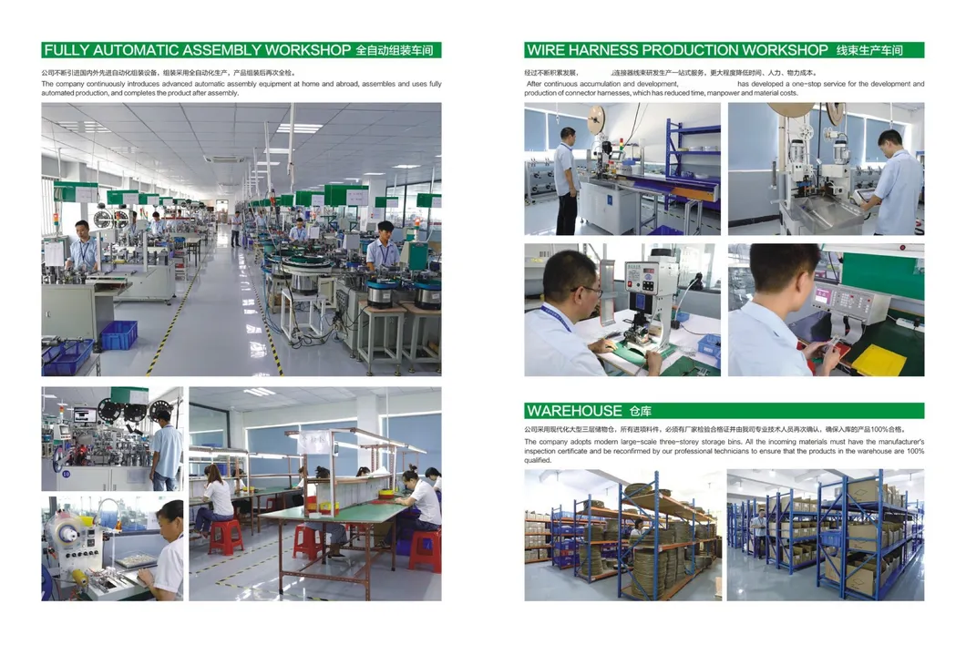 Instalaciones de producción de conectores y mazos de cables