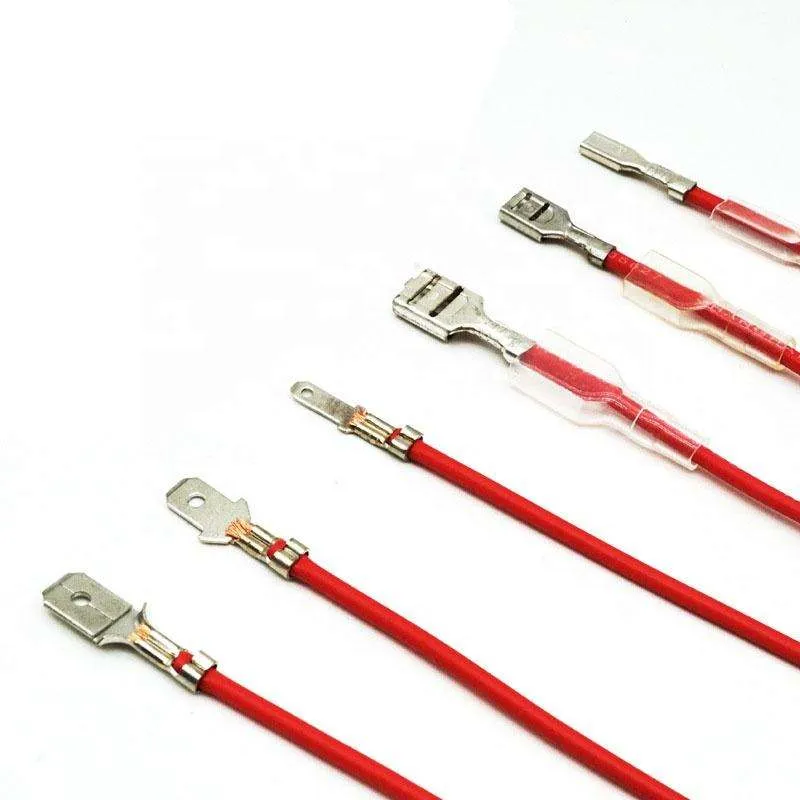 Detalle del conector de terminal hembra