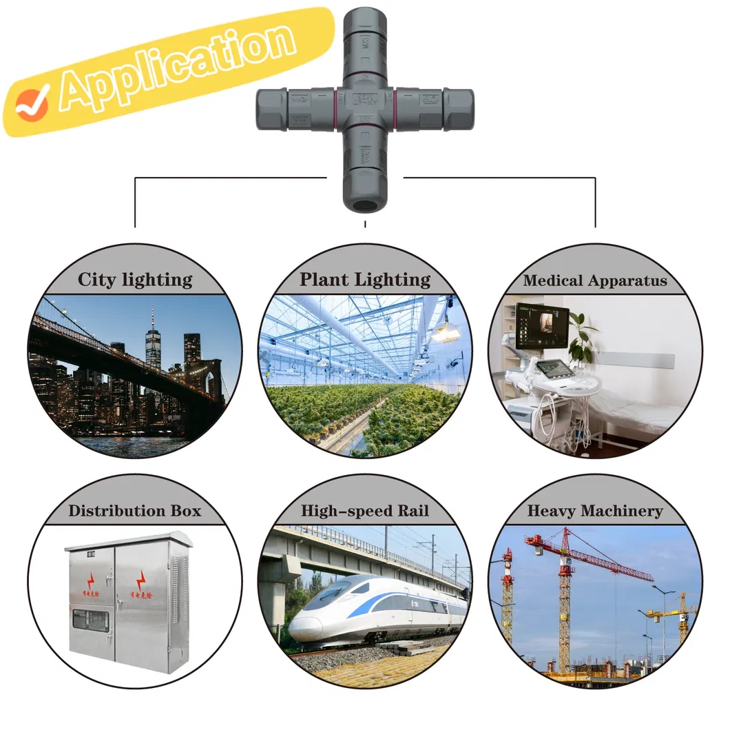 Aplicaciones industriales de conectores