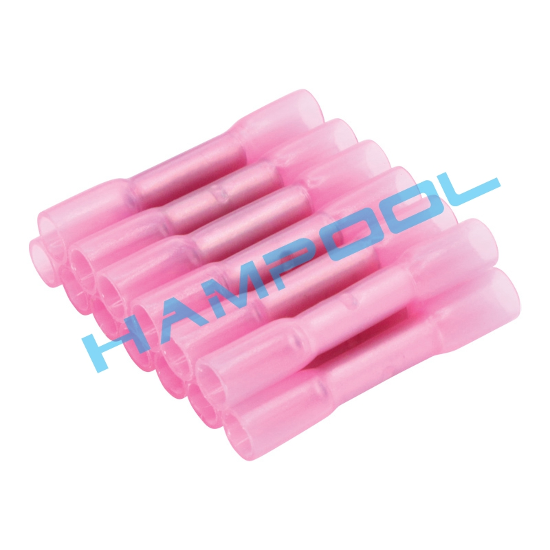 Conectores eléctricos a prueba de agua de grado marino Hampool 200 PCS, conectores de extremo termorretráctiles