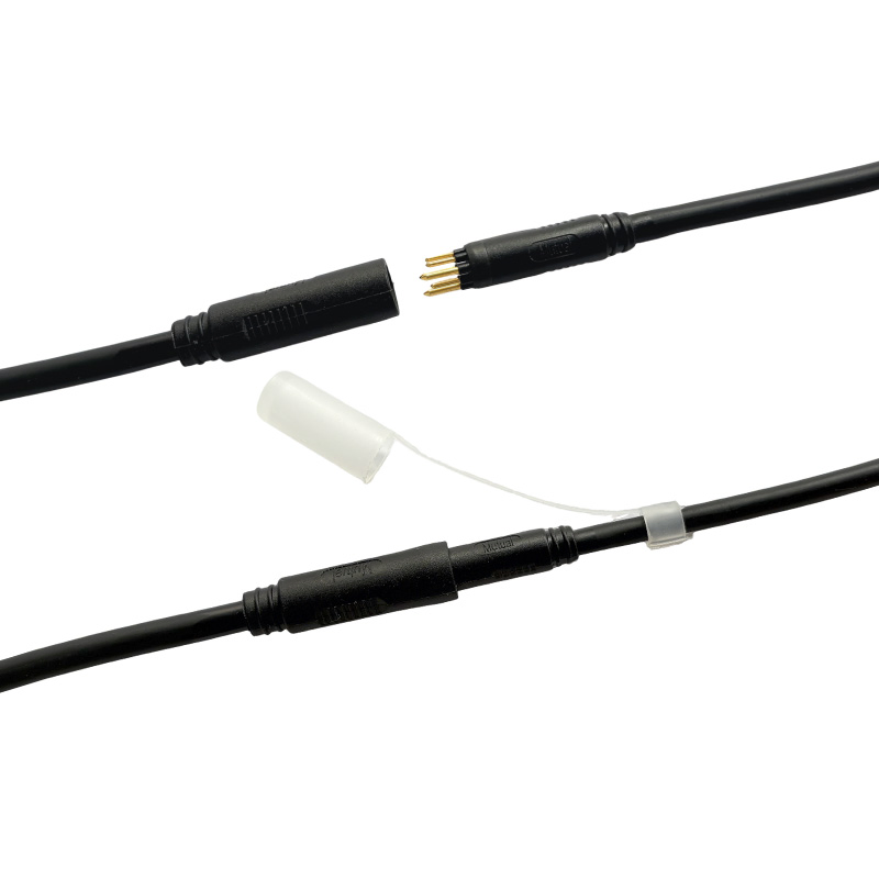 Cable a Cable 9pin Motor Impermeable Connector9 para E-Bike Suministro Directo de Fábrica