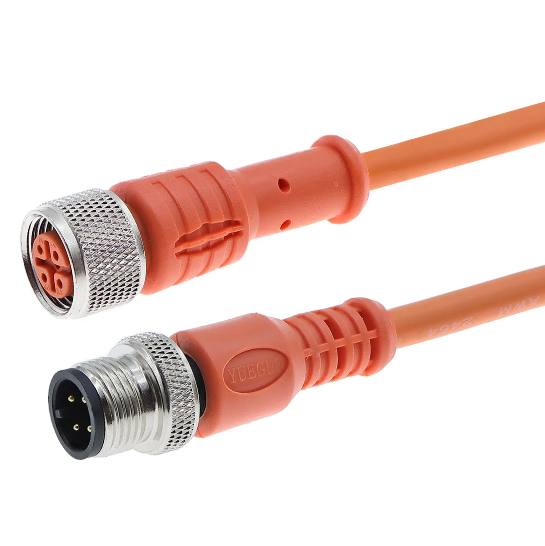 Cable Conector de Alto Rendimiento M12 para Carga de Vehículos Eléctricos
