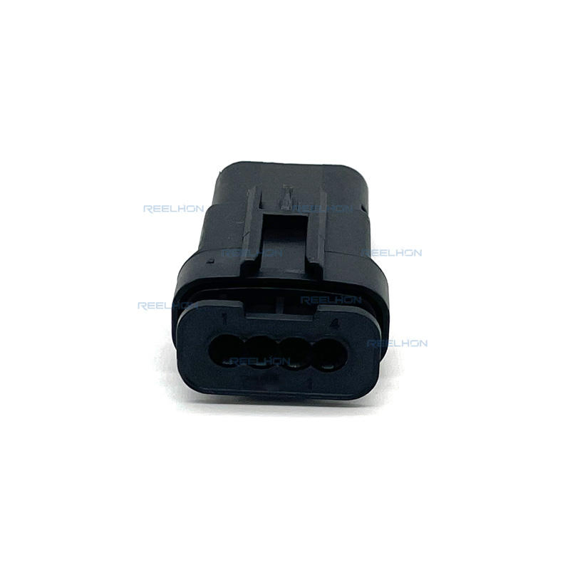 4 Pasador 805-122-541 IP67 Impermeable PA6 Conector Automotriz 1.2mm Terminal para Cableado de Precisión