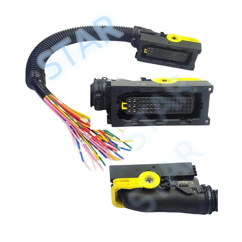 45A Enchufe Automotriz de Alta Tensión 3 Pin Vehículos de Nueva Energía Cable de Alimentación a Prueba de Agua Conector EV Cable de Batería