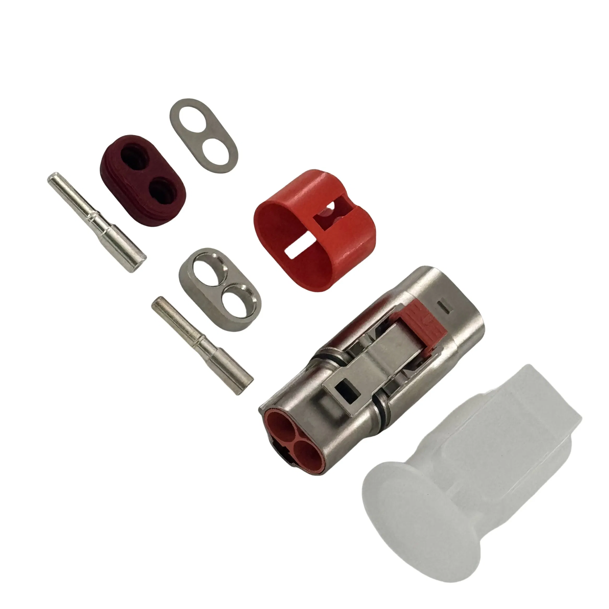 Conector de arnés de cable de alta tensión automotriz Pl182X-61-6 Conector original de Amphenol para coche de nueva energía