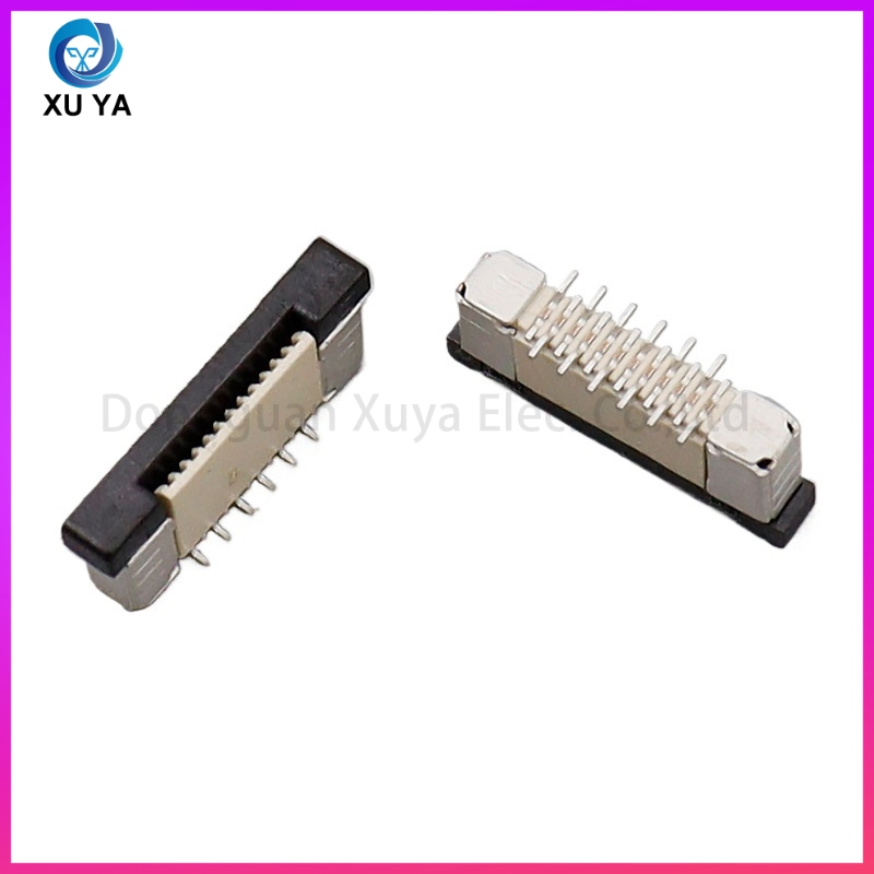 Conector plano SMT FPC FFC vertical de fábrica OEM 0.5mm para electrónica automotriz y dispositivos de hogar inteligente con alta precisión