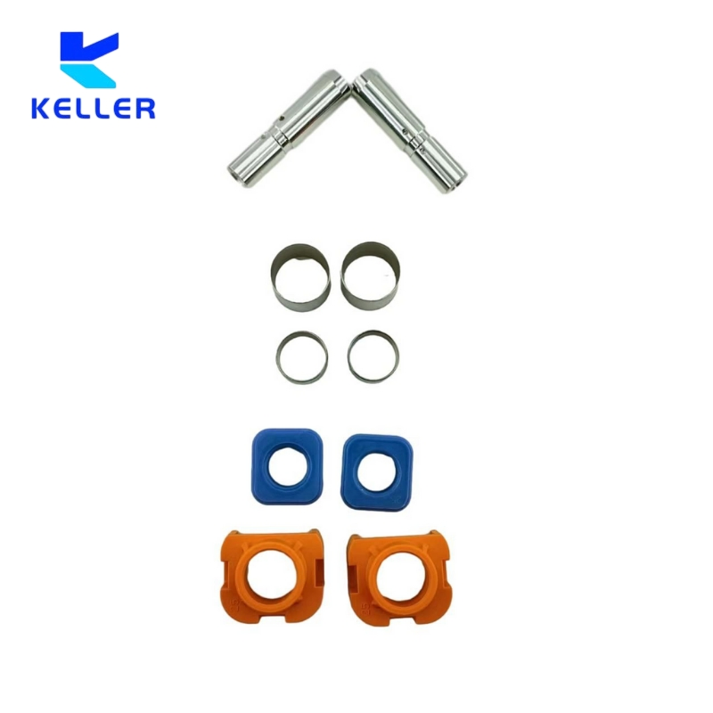 Conjunto de arnés de cableado con blindaje metálico de alta tensión Hvil 2 con conector para sistema automotriz eléctrico Hvc2p60fs1