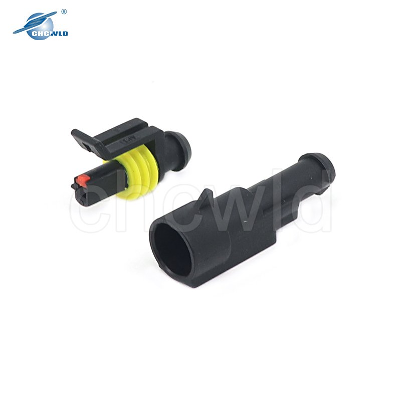 1p 2p 3p 4p 5p 6 Conector de arnés de cable automotriz impermeable de la serie AMP Superseal 1.5