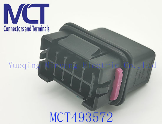 10 Conector de alojamiento de cable de faro Auto AMP 493572 para Volkswagen Fabia arnés de cableado automotriz