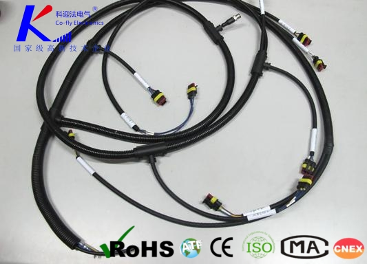 Arnés de cableado de comunicación automotriz con conector para vehículo eléctrico OEM/posventa