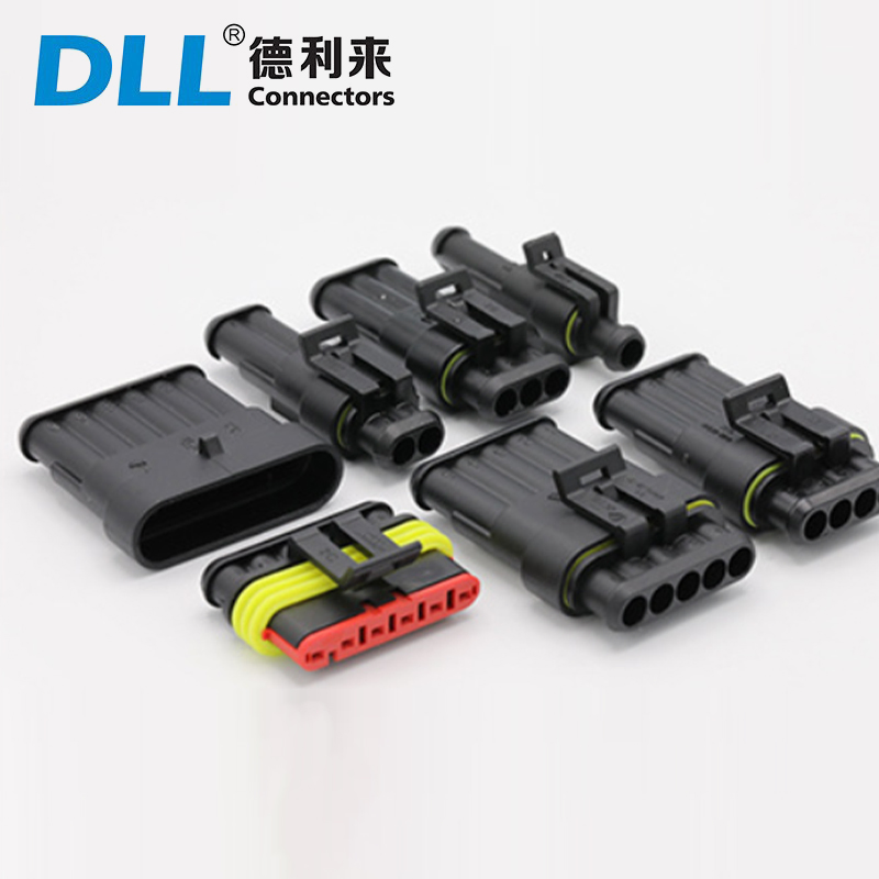26 Conector Automotriz de ECU a Prueba de Agua AMP Femenino 1473712-1
