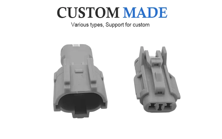 Fabricación 2p 4p 6p Conector de enchufe de motor con arnés de cableado impermeable