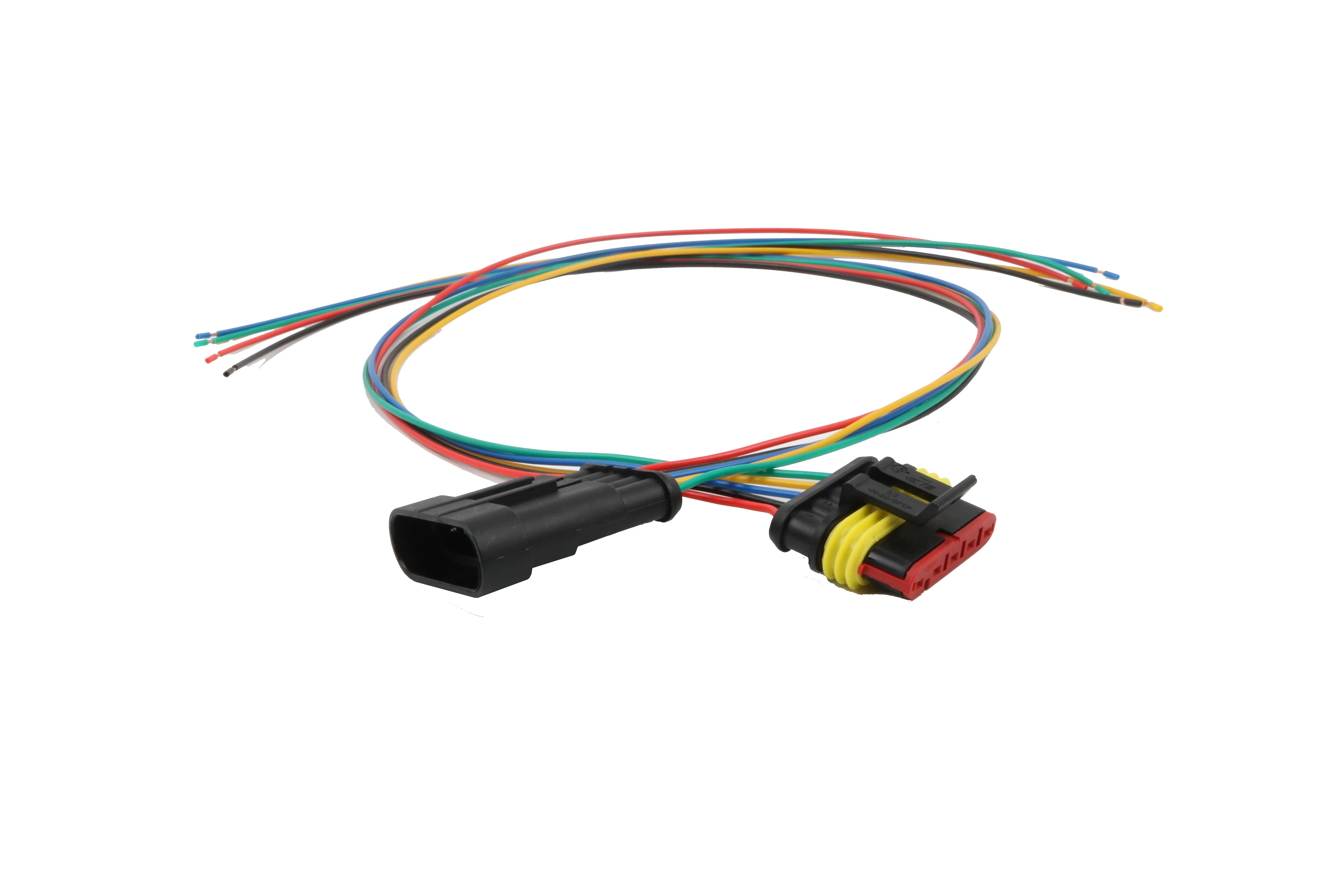 Conector 1.5mm Faros de coche Sistema de audio Plug-and-Play Arnés personalizado 1/2/3/4/5/6pin