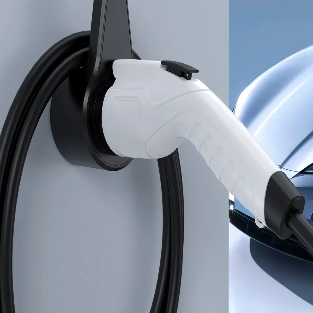 Adaptador de conector EV estándar europeo para carga de vehículos eléctricos en casa a precio de fábrica