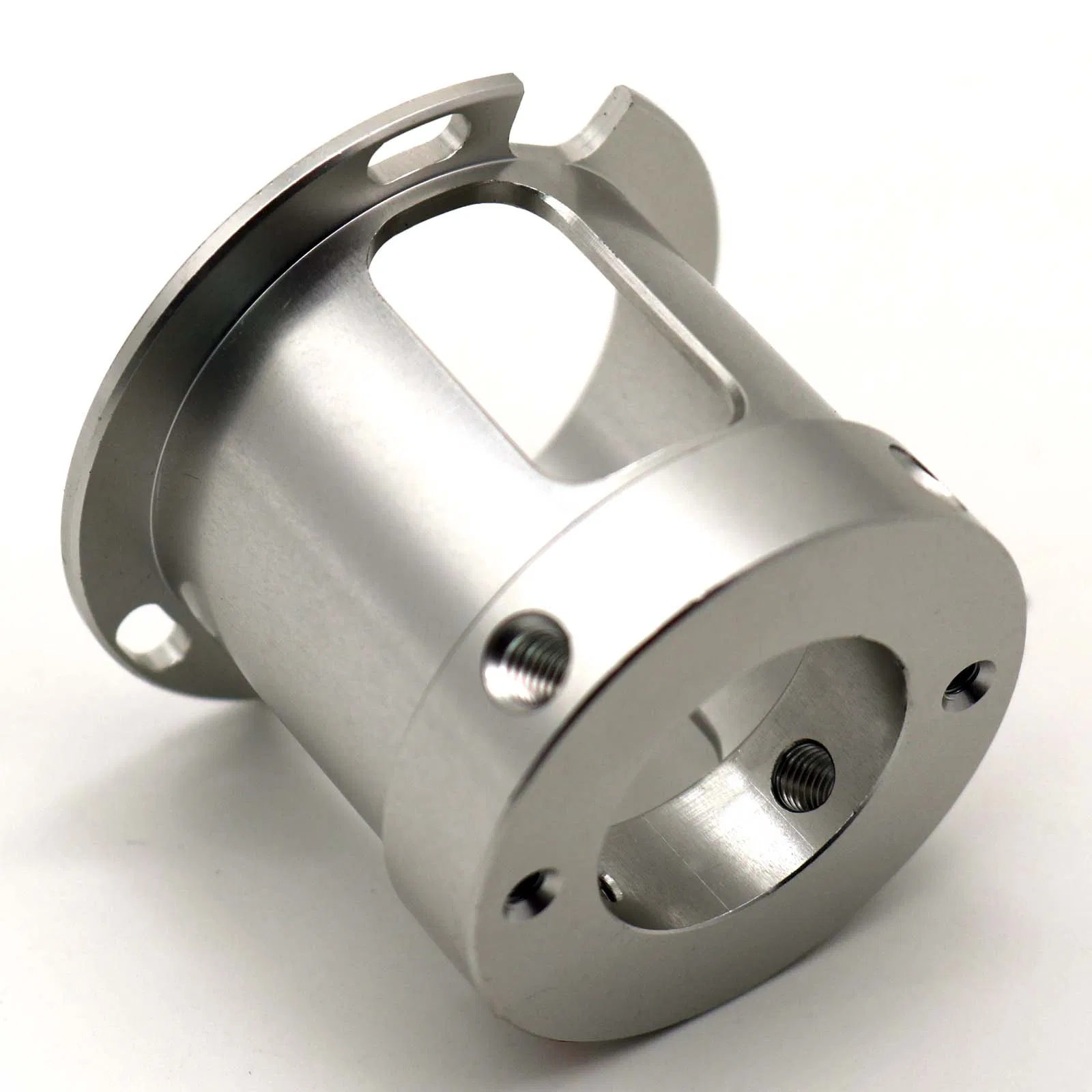 Piezas de mecanizado CNC personalizadas de precisión, fresado y torneado en acero inoxidable 316 conector para automoción