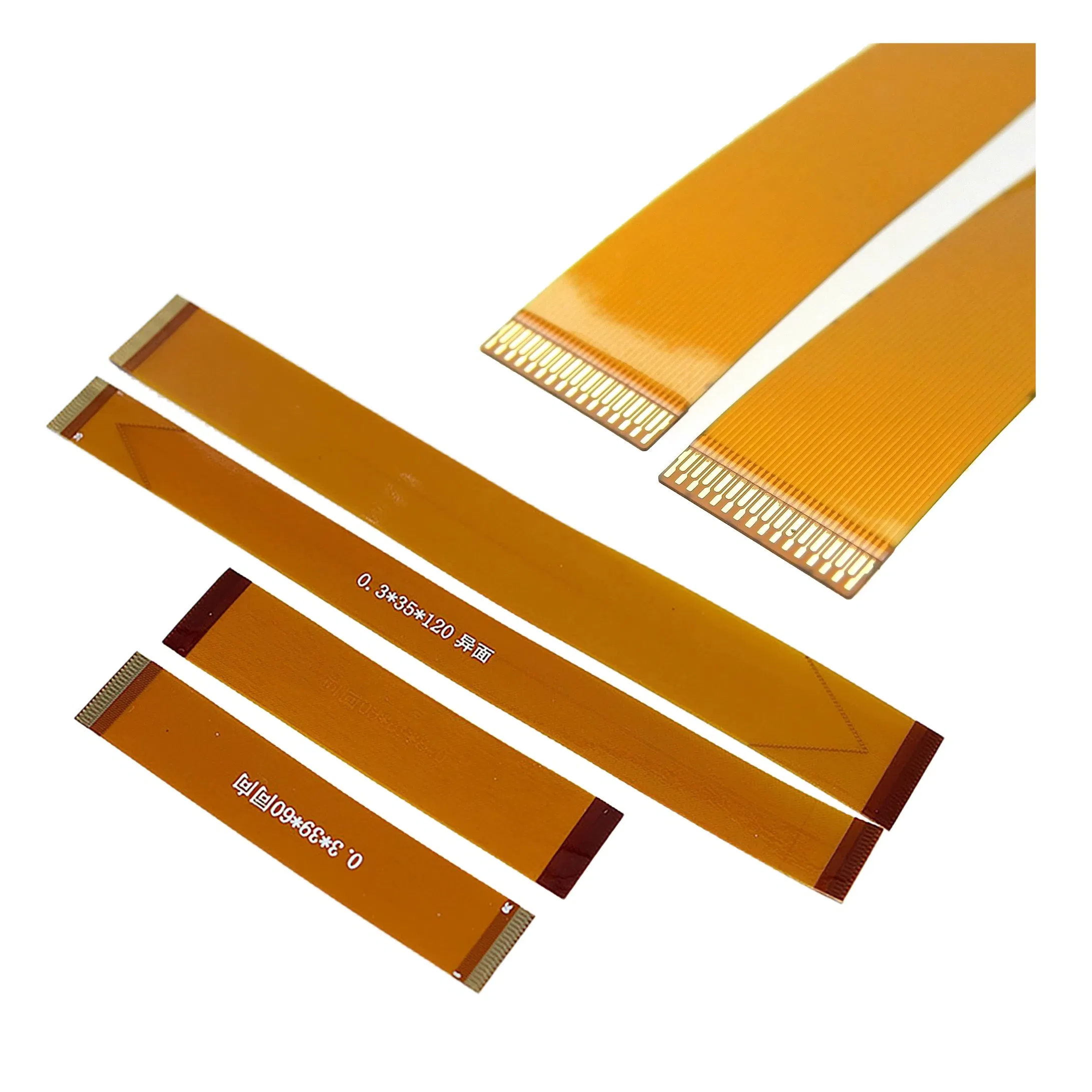 Conector DuPont de Pitch Personalizado 2.54mm Cable Flexible Plano FFC PCBA FPC