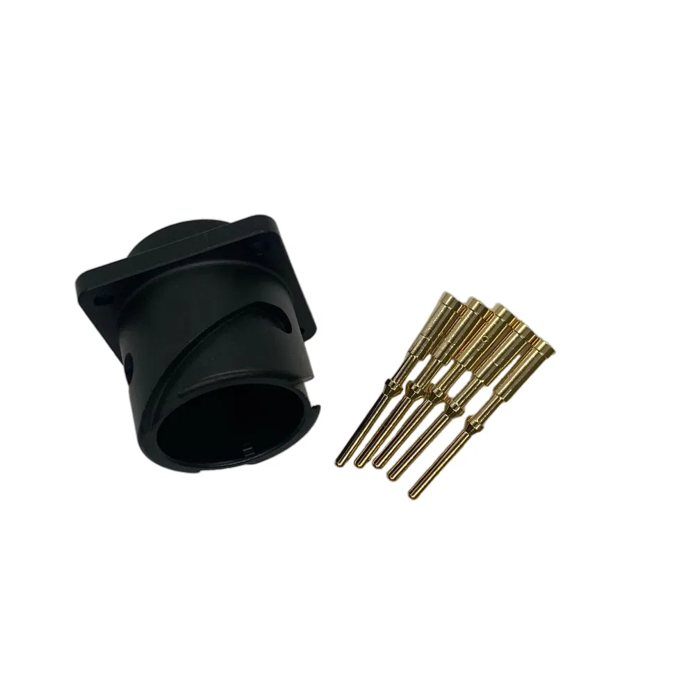 Conector de soldadura dorado macho de panel montado de Amphenol Vg95234 3102A 18s-11 5pin con crimpado