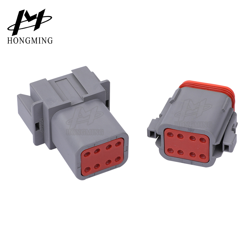 8 Conector Automotriz Deutsch a Prueba de Agua Dt04-8p Cable Eléctrico Femenino