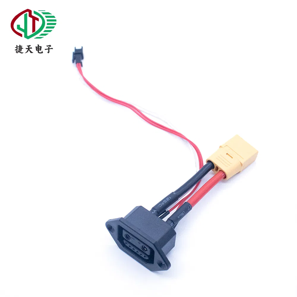 2 6 Conector de Comunicación de Torre Xt90 Enchufe Macho Hembra Cable de Señal de Carga y Descarga de Batería de Litio para Vehículo Eléctrico