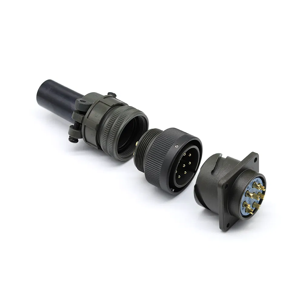 Vg95234 24s-6 8pin Ms3106A Ms3102A Enchufe Soldadura Conector Circular Bayoneta