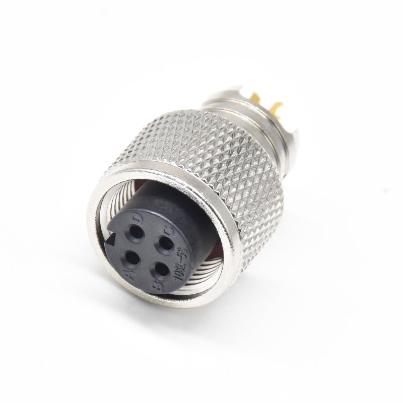 Conector Solder Tipo Femenino Moldable a Prueba de Agua Industrial Automotriz Ms-10SL2/3/4 IP67