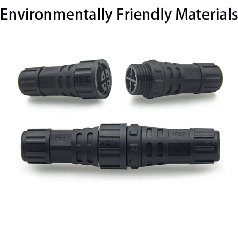 Iluminación LED exterior eléctrica M16 2 3 4 con conector de cable impermeable