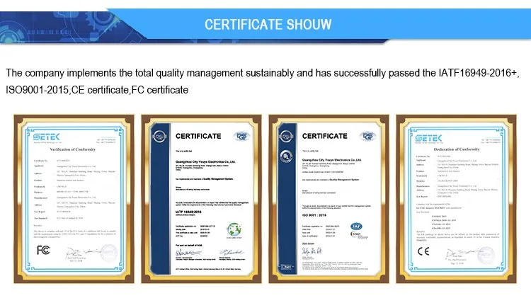 Certificaciones