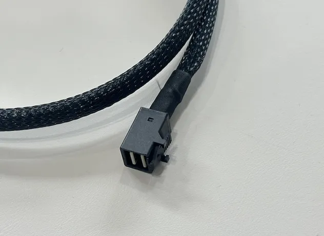 Conector 2-Pin Conjunto de Cable de Alimentación Trenzado, Arnés Macho Hembra Blindado para Electrónica Industrial, Sistemas de Vehículos y Suministros de Servidores en Rack Conector