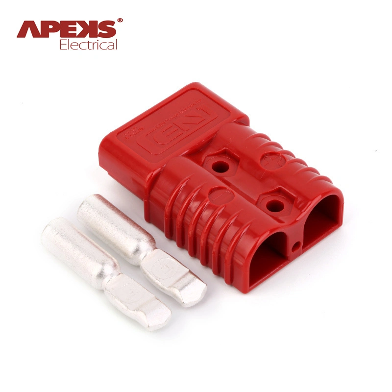 175A Conector de horquilla de doble polo / Conector de cargador de horquilla / Enchufe rápido de batería