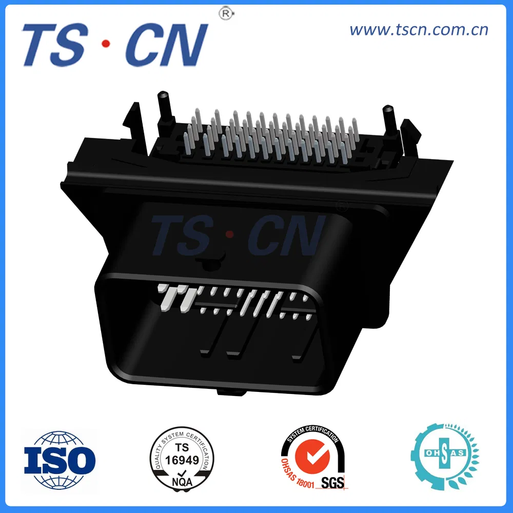 Conector de encabezado PCB vertical de ECU automotriz masculino 128 formas PCB 23430101/643340100/5007620481/0643201311