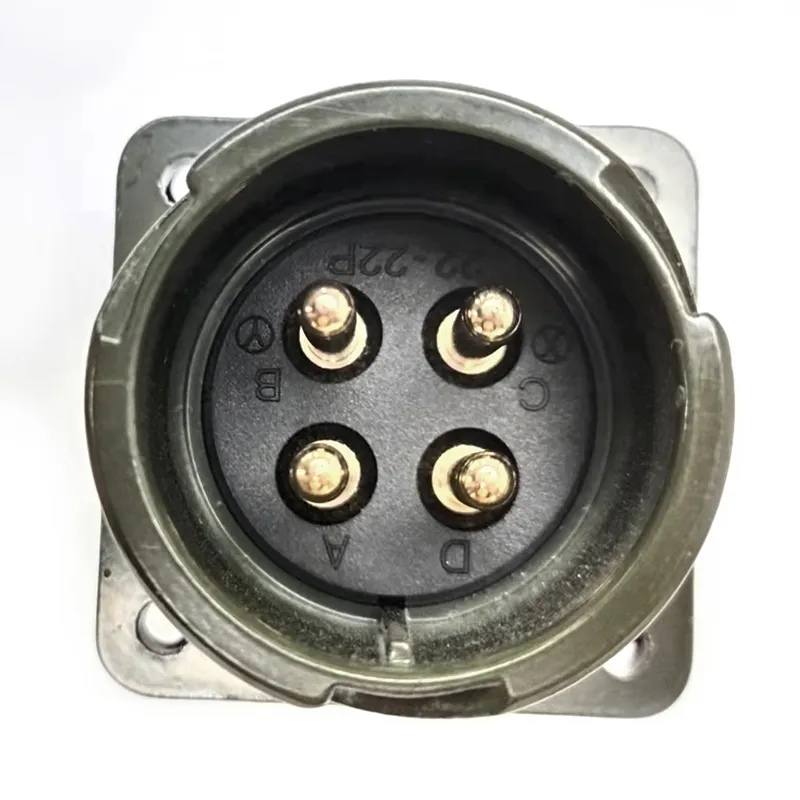 Conector circular macho de alta calidad 4-Pin con bloqueo de bayoneta
