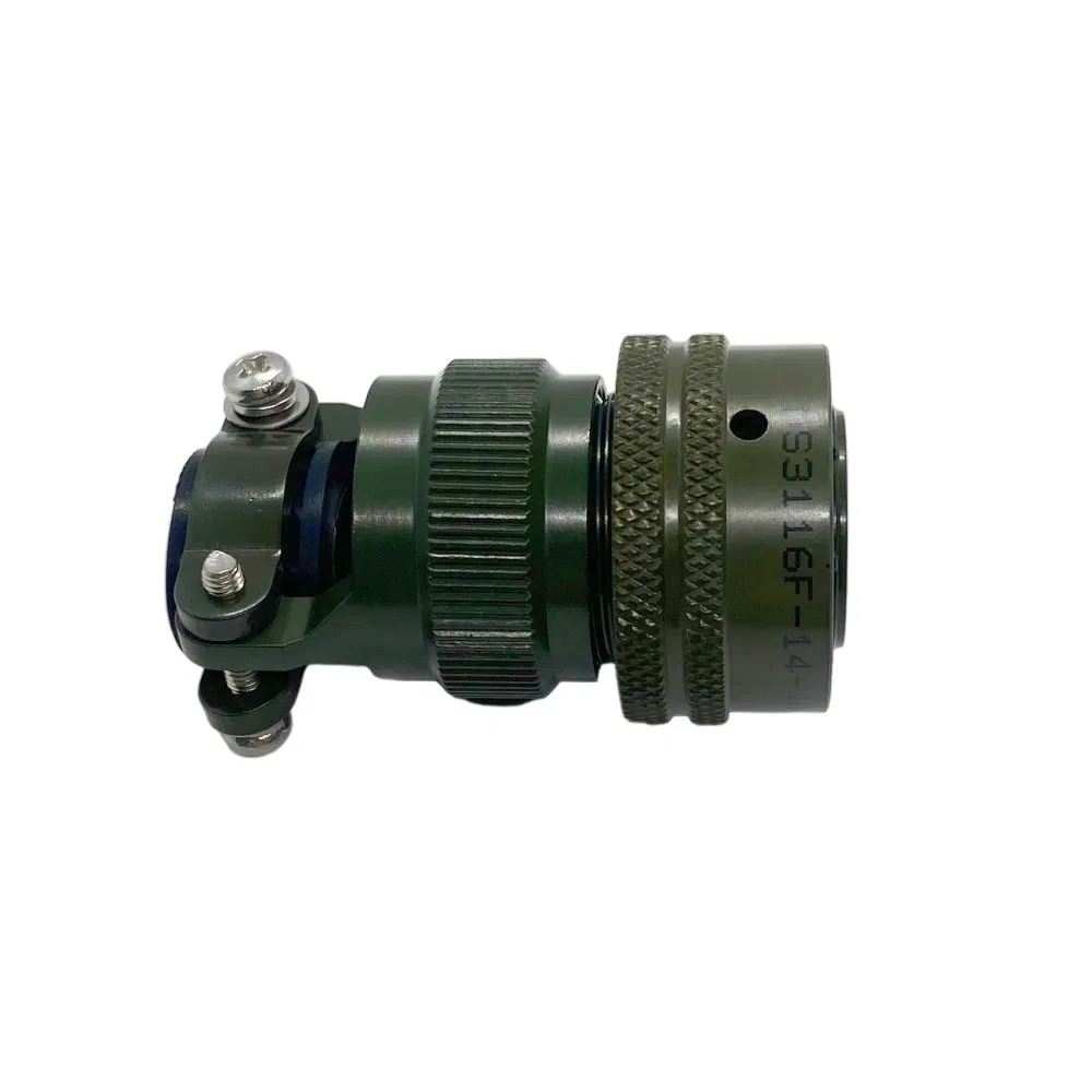 Conector circular macho Ms3116f 14-4p para robots especiales