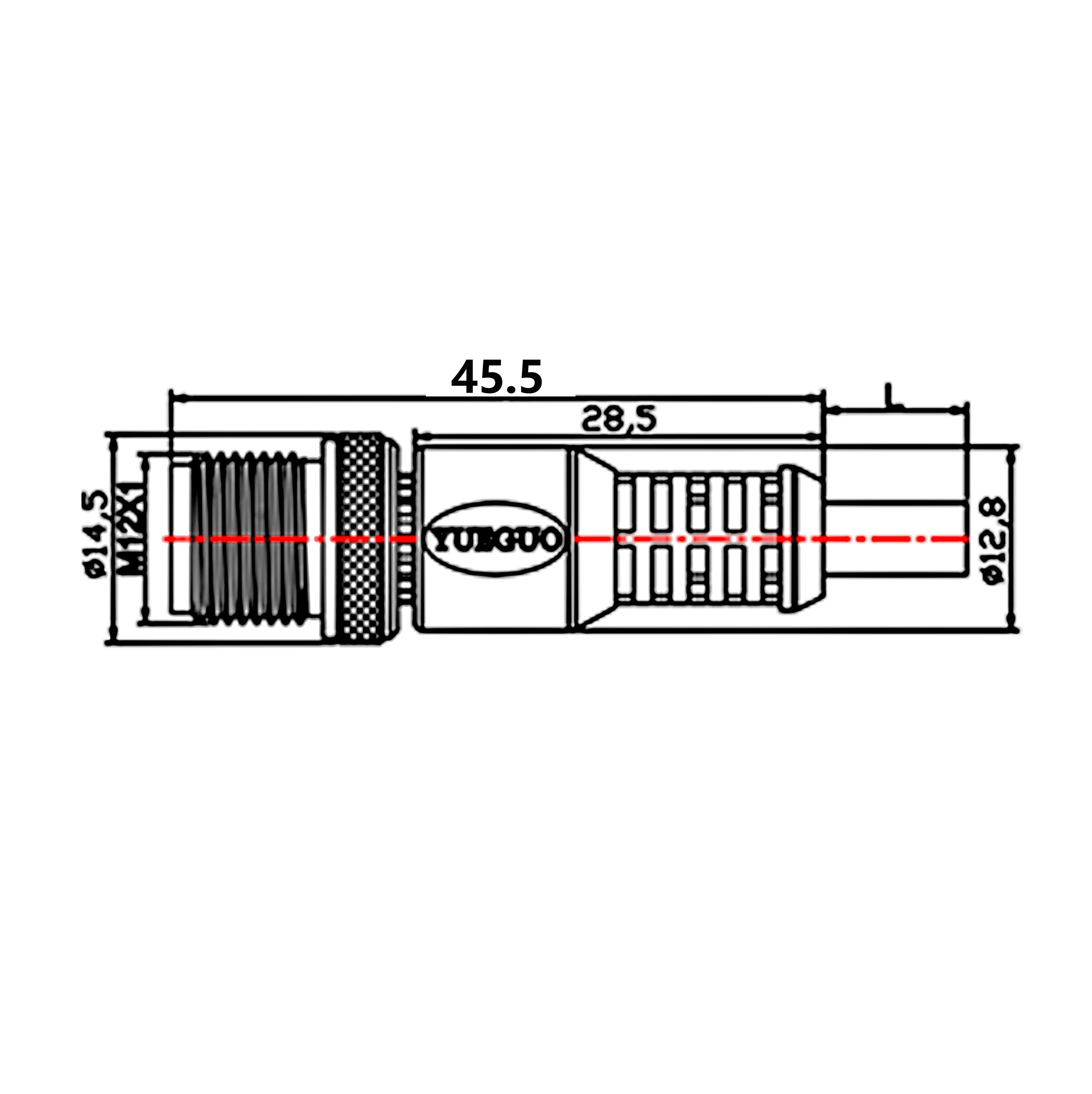 Cable Conector de Alto Rendimiento M12 para Carga de Vehículos Eléctricos