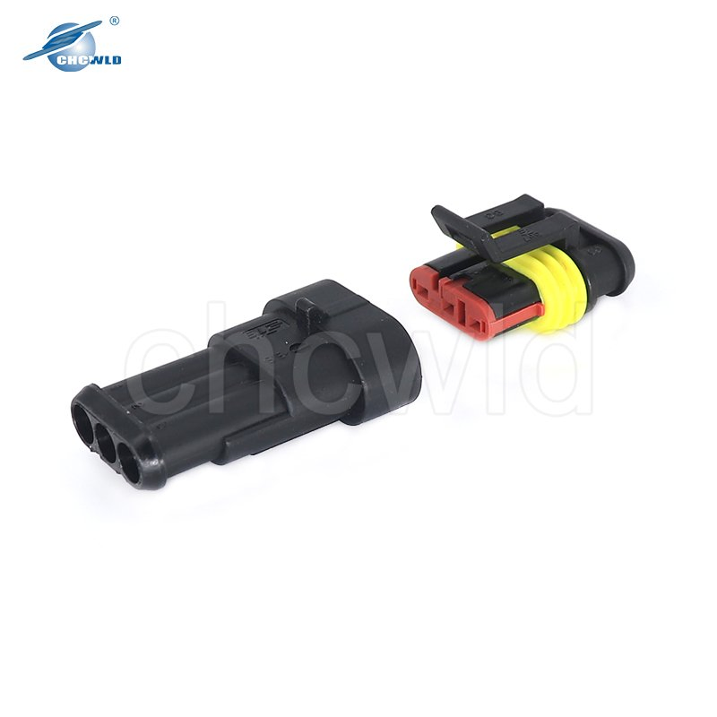 1p 2p 3p 4p 5p 6 Conector de arnés de cable automotriz impermeable de la serie AMP Superseal 1.5